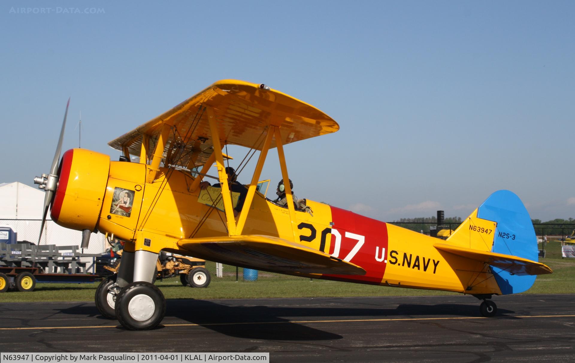 N63947, 1941 Boeing A75N1(PT17) C/N 75-2174, Stearman