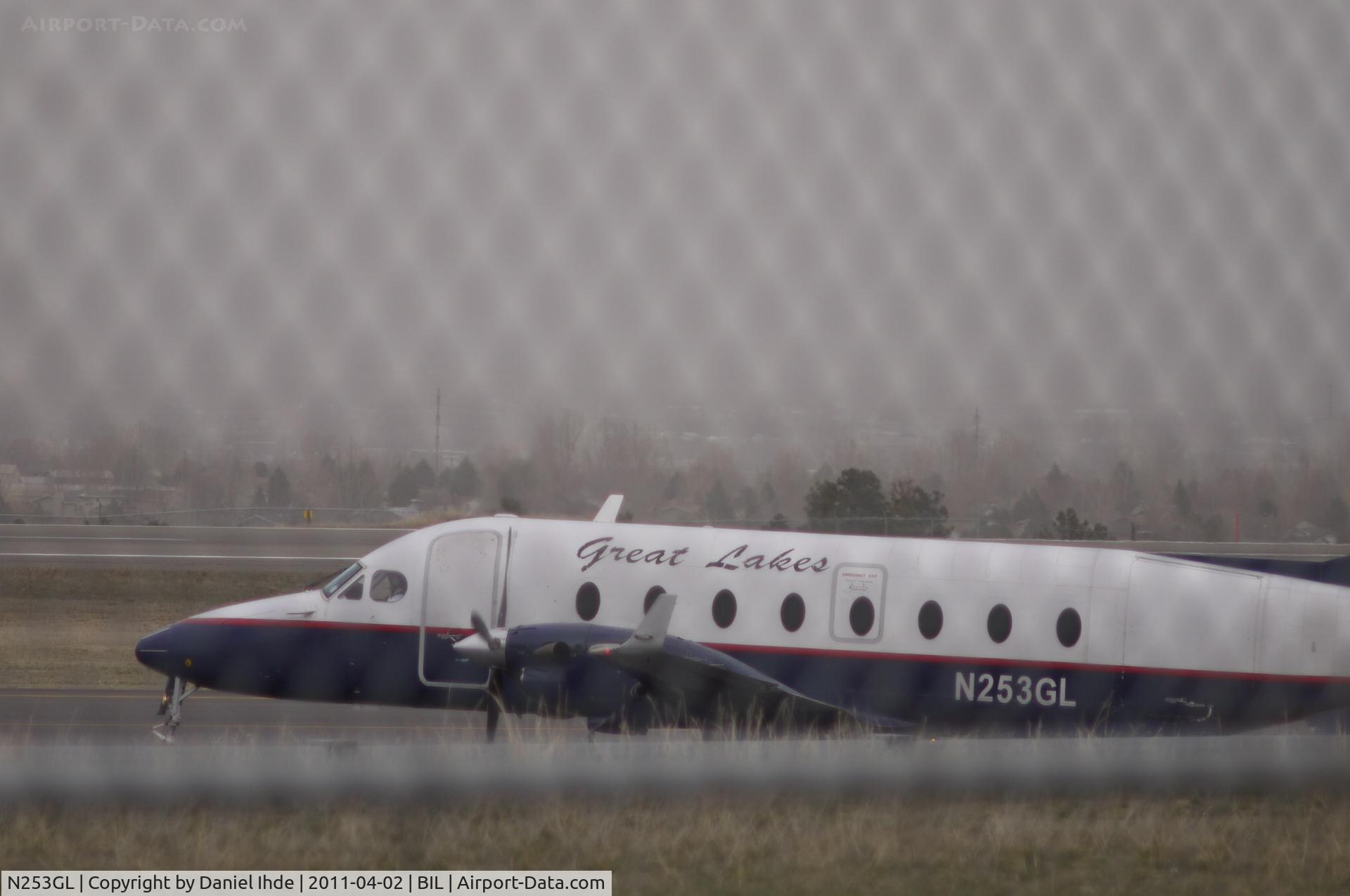 N253GL, 1996 Raytheon Aircraft Company 1900D C/N UE-253, Great Lakes Beech 1900 @ BIL