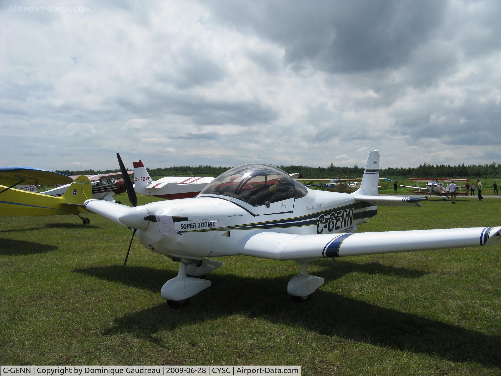 C-GENN, 2001 Zenair CH-601 HDS Zodiac C/N 43725, Faucheur de marguerite