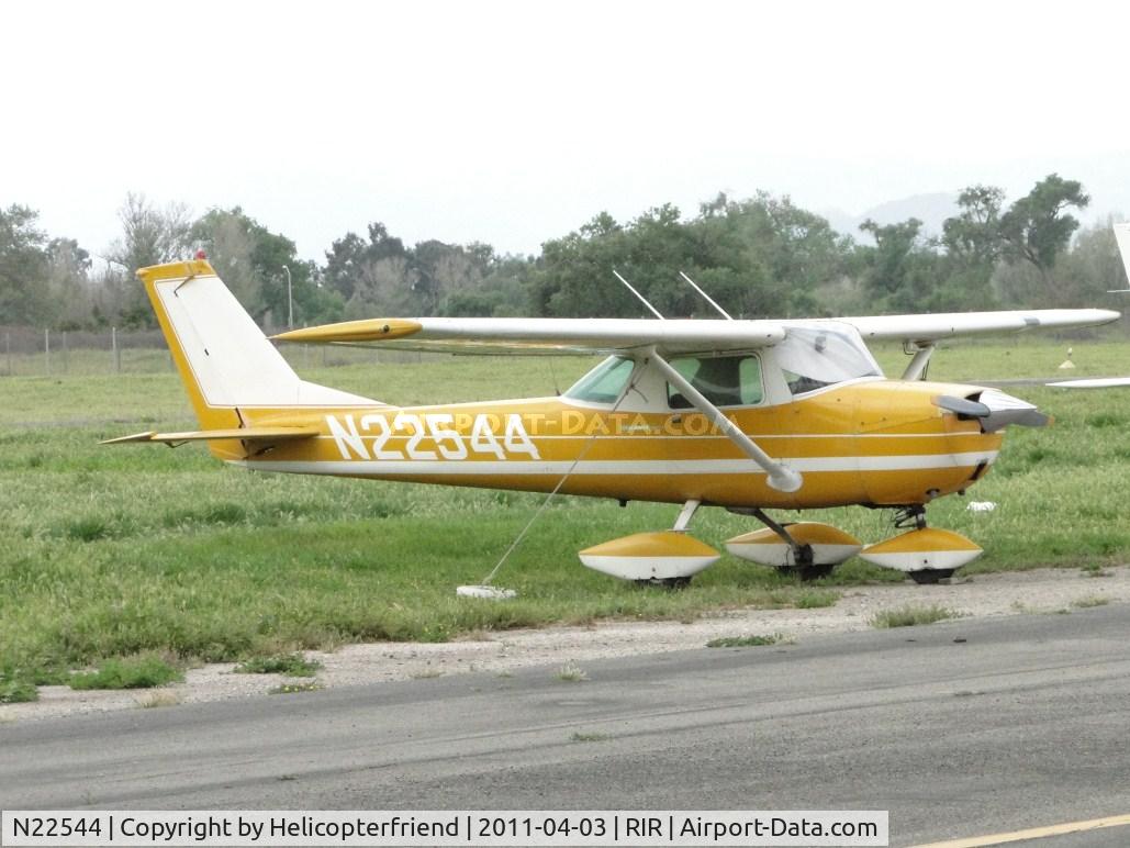 N22544, 1968 Cessna 150H C/N 15068351, Parked