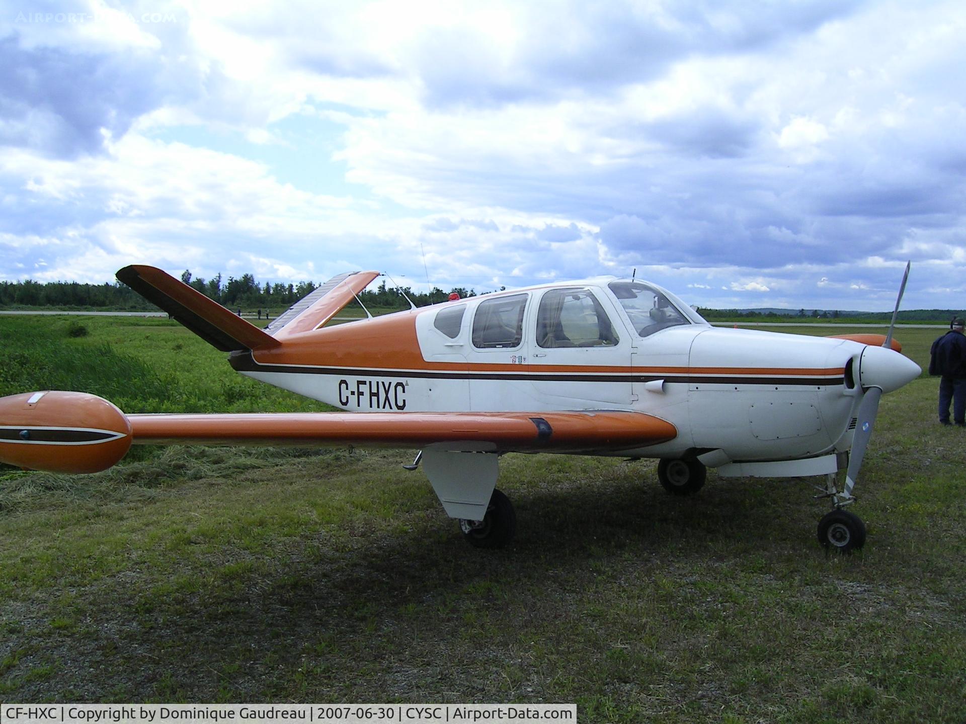 CF-HXC, 1948 Beech A35 Bonanza C/N D 1629, Faucheur De Marguerite
