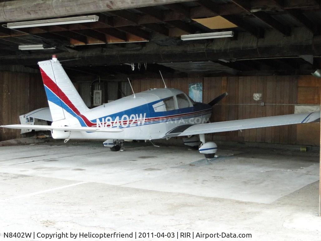 N8402W, 1965 Piper PA-28-180 C/N 28-2616, Parked in the hanger