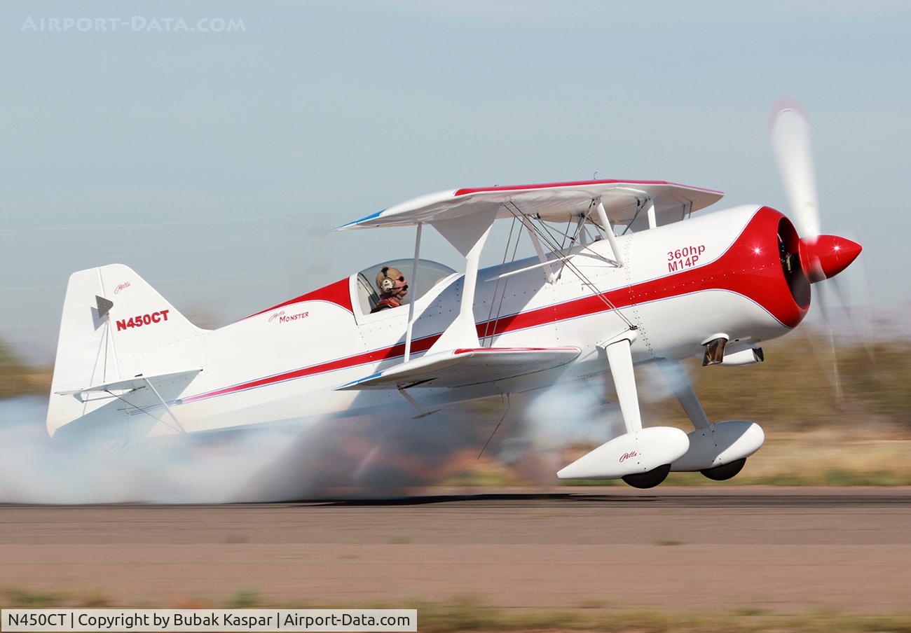 N450CT, Pitts Monster C/N 008, Coolidge