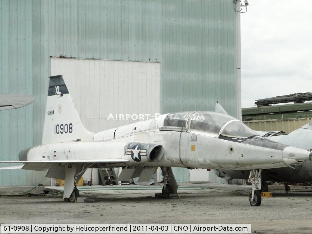 61-0908, 1961 Northrop T-38A Talon C/N N.5274, Parked in Yank's rebuild lot