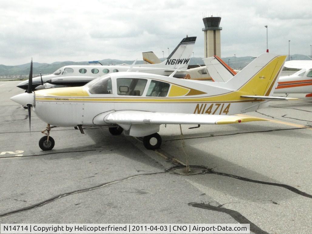 N14714, 1973 Bellanca 17-31ATC Super Viking C/N 74-31084, Parked east of the Tower
