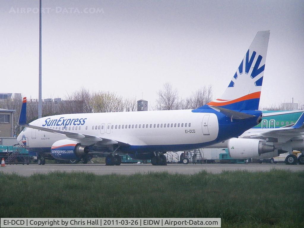 EI-DCD, 2004 Boeing 737-8AS C/N 33562, ex Ryanair B737 now in SunExpress Germany colours