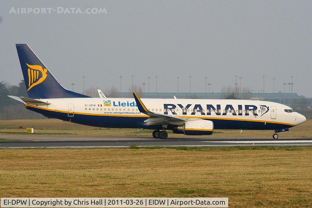 EI-DPW, 2007 Boeing 737-8AS C/N 35552, Ryanair