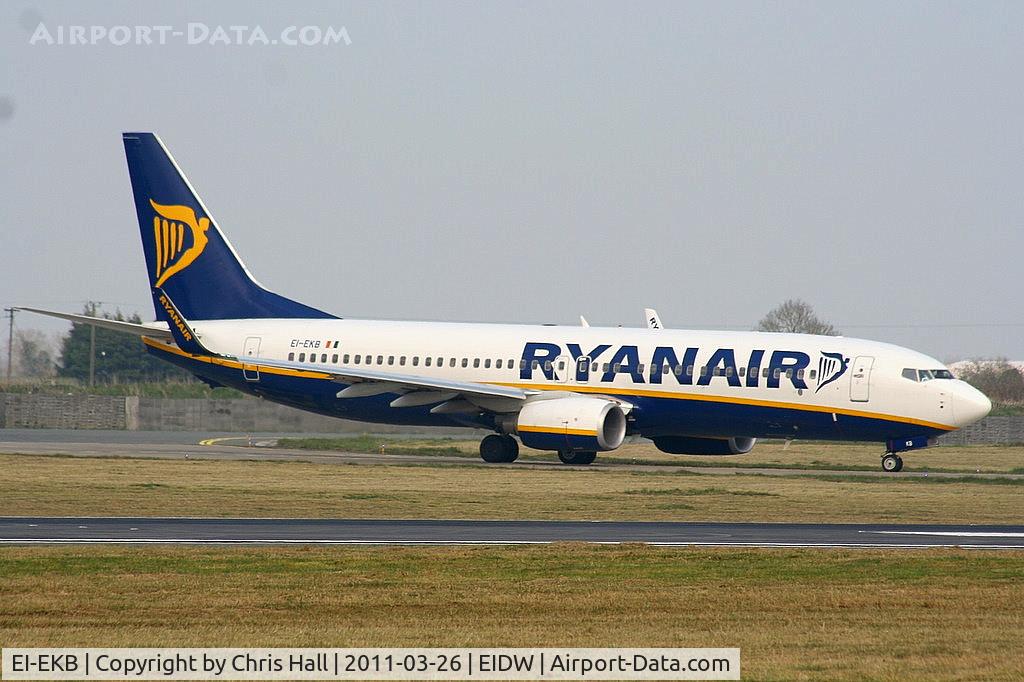 EI-EKB, 2009 Boeing 737-8AS C/N 38494, Ryanair