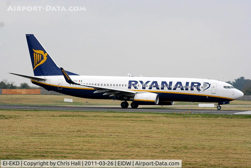 EI-EKD, 2010 Boeing 737-8AS C/N 35024, Ryanair