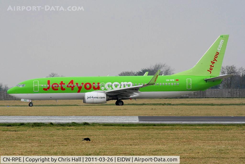 CN-RPE, 1999 Boeing 737-8K5 C/N 27990, Jet4you