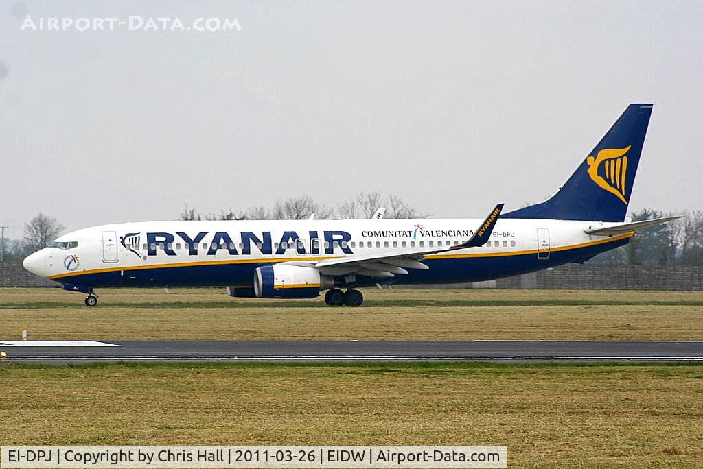 EI-DPJ, 2007 Boeing 737-8AS C/N 33609, Ryanair
