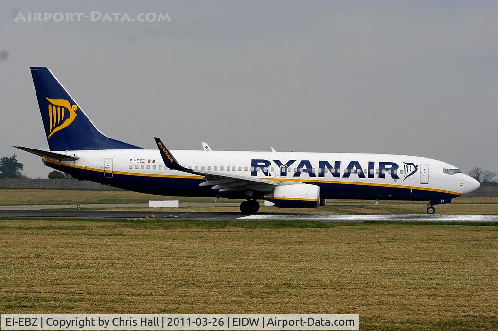EI-EBZ, 2009 Boeing 737-8AS C/N 35008, Ryanair
