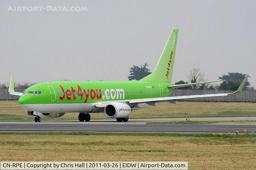 CN-RPE, 1999 Boeing 737-8K5 C/N 27990, Jet4you