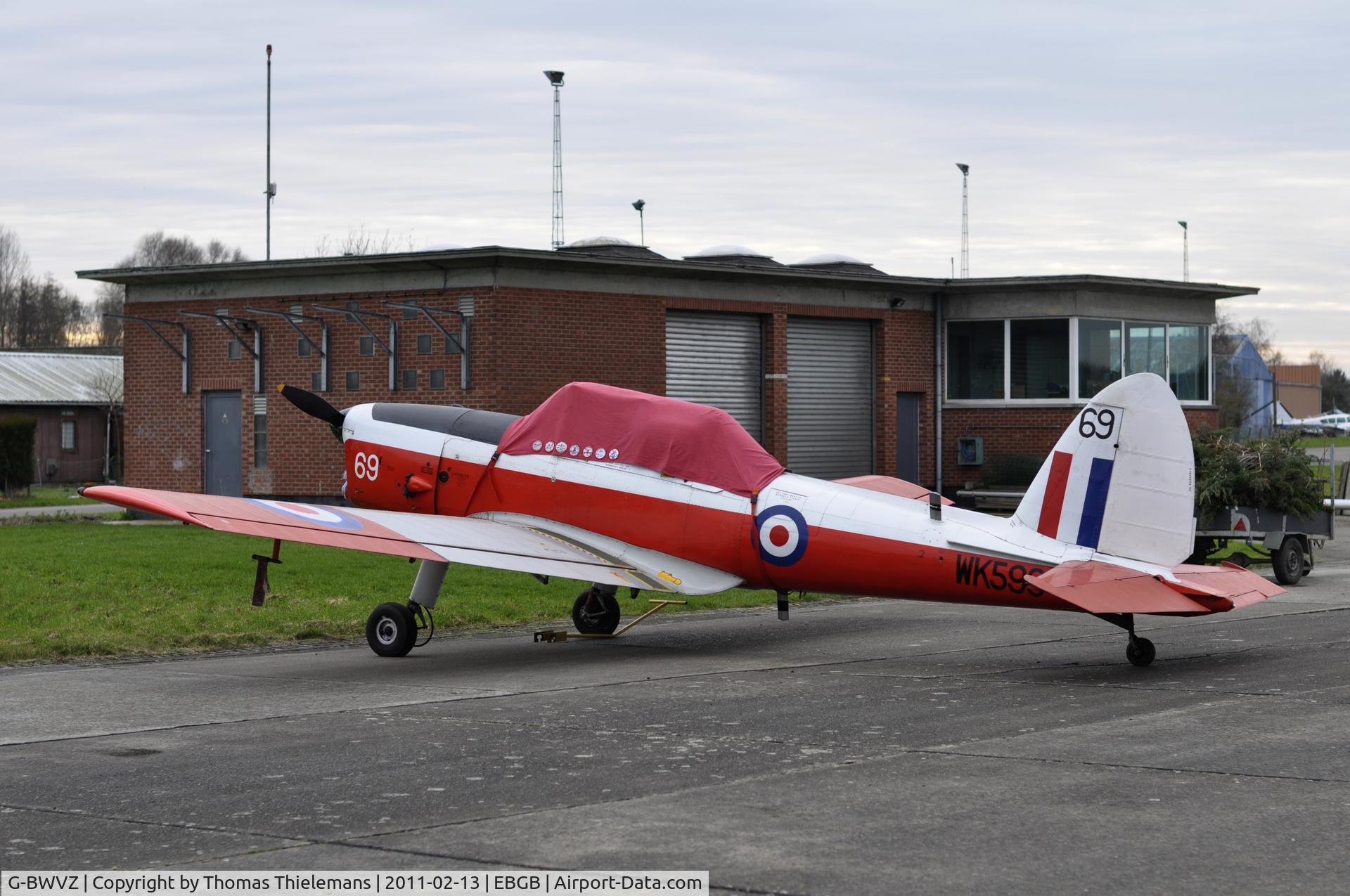G-BWVZ, 1952 De Havilland DHC-1 Chipmunk T.10 C/N C1/0614, /