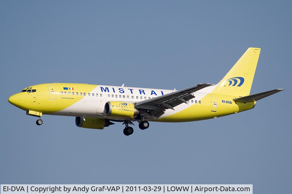 EI-DVA, 1991 Boeing 737-36E(QC) C/N 25159, Mistral Air 737-300