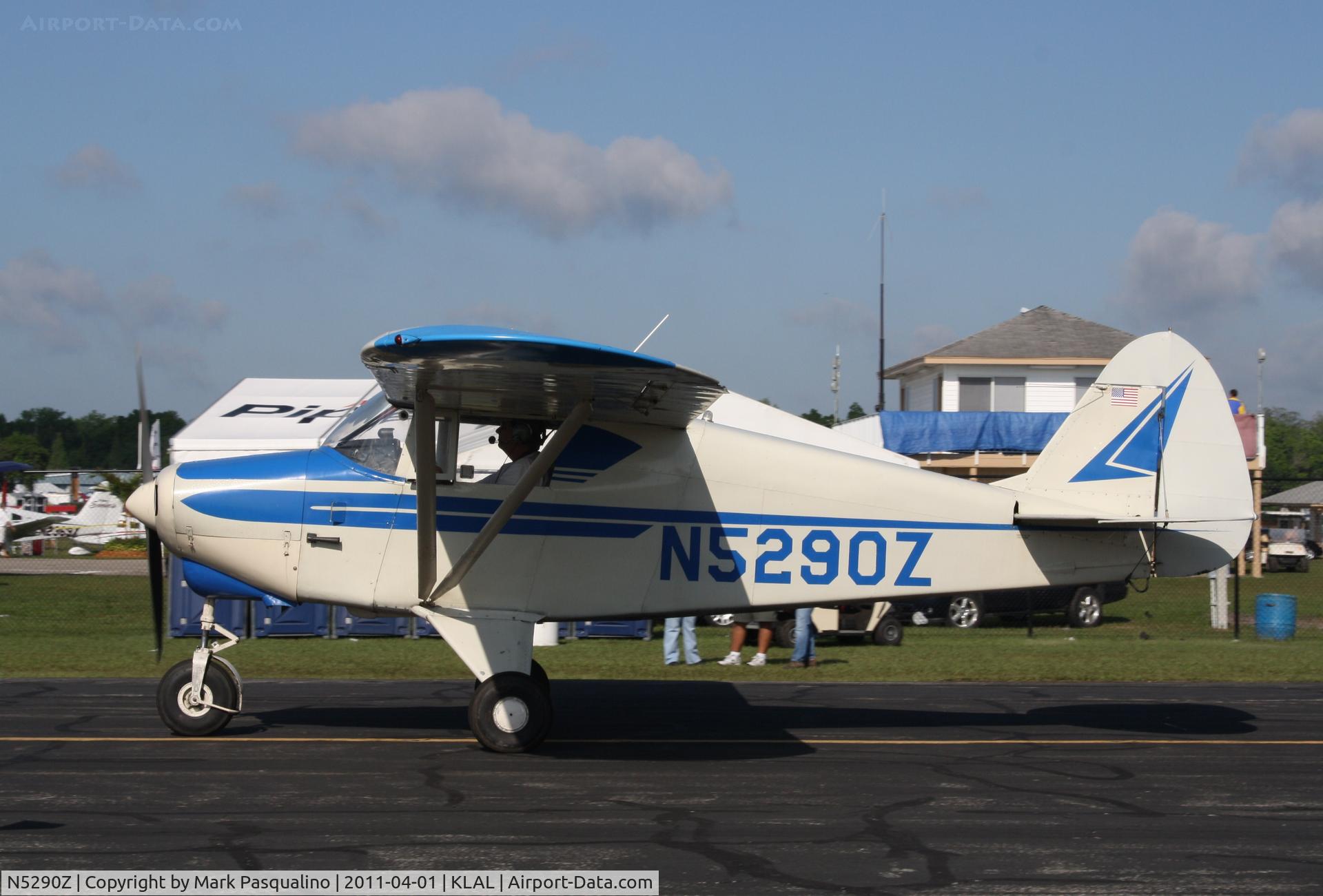 N5290Z, 1961 Piper PA-22-108 Colt C/N 22-8986, Piper PA-22-108