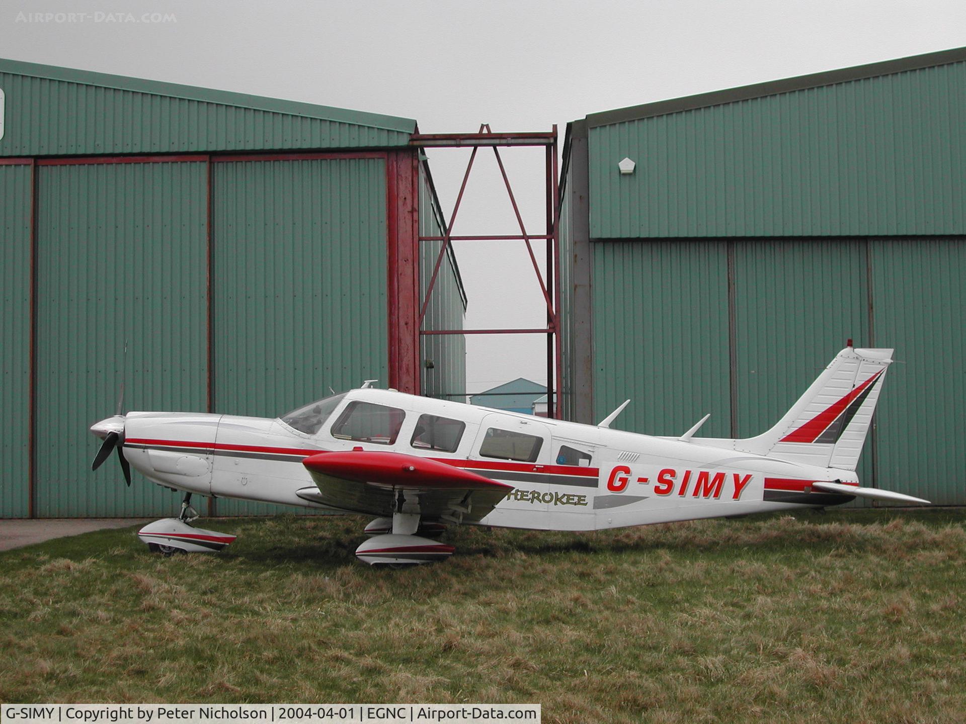 G-SIMY, 1976 Piper PA-32-300 Cherokee Six Cherokee Six C/N 32-7640082, PA-32-300 seen at Carlisle in April 2004.