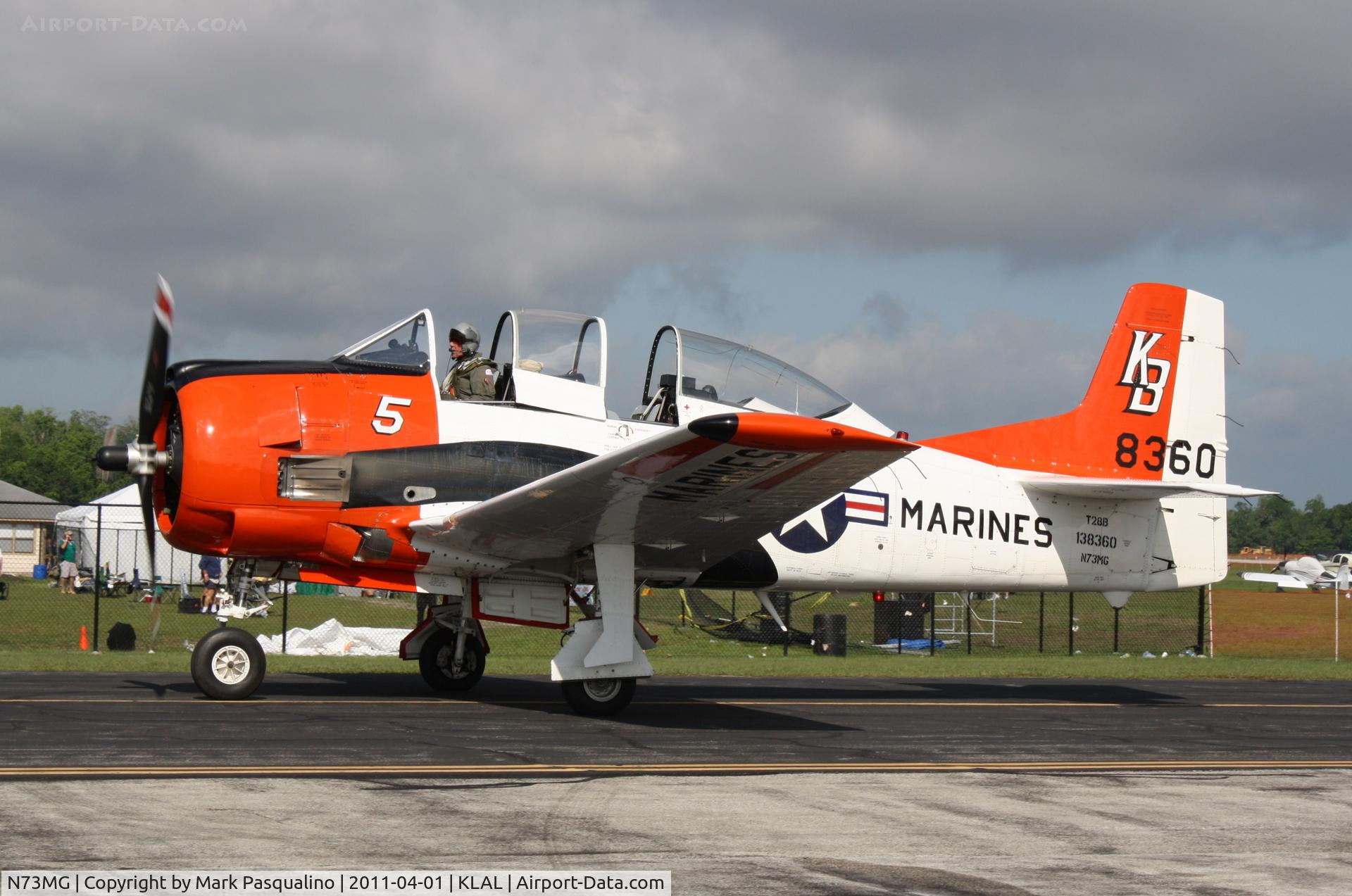 N73MG, 1954 North American T-28B Trojan C/N 200-431, North American T-28B