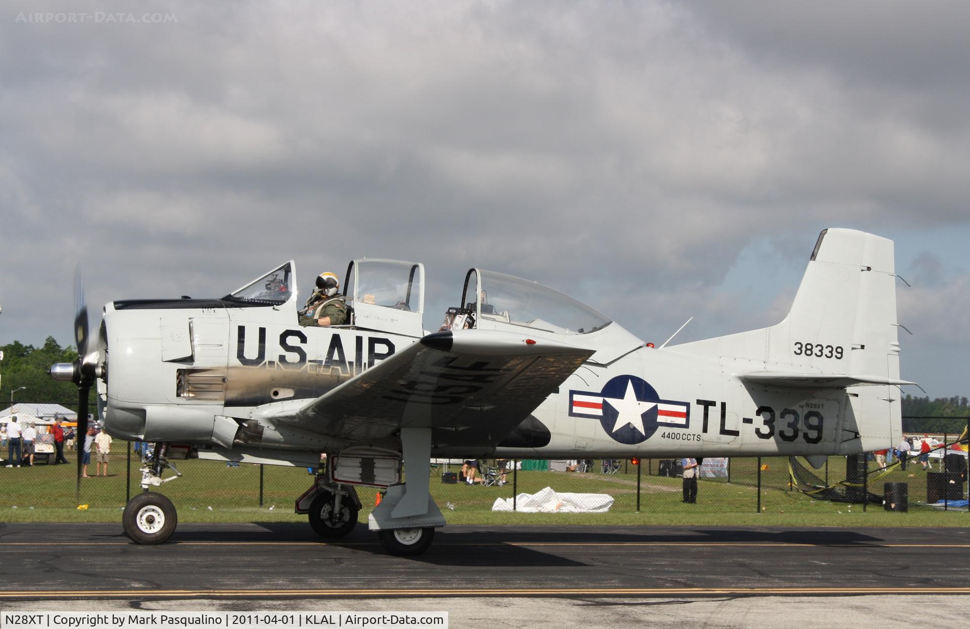 N28XT, 1958 North American T-28B Trojan C/N 200-410 (138339), North American T-28B