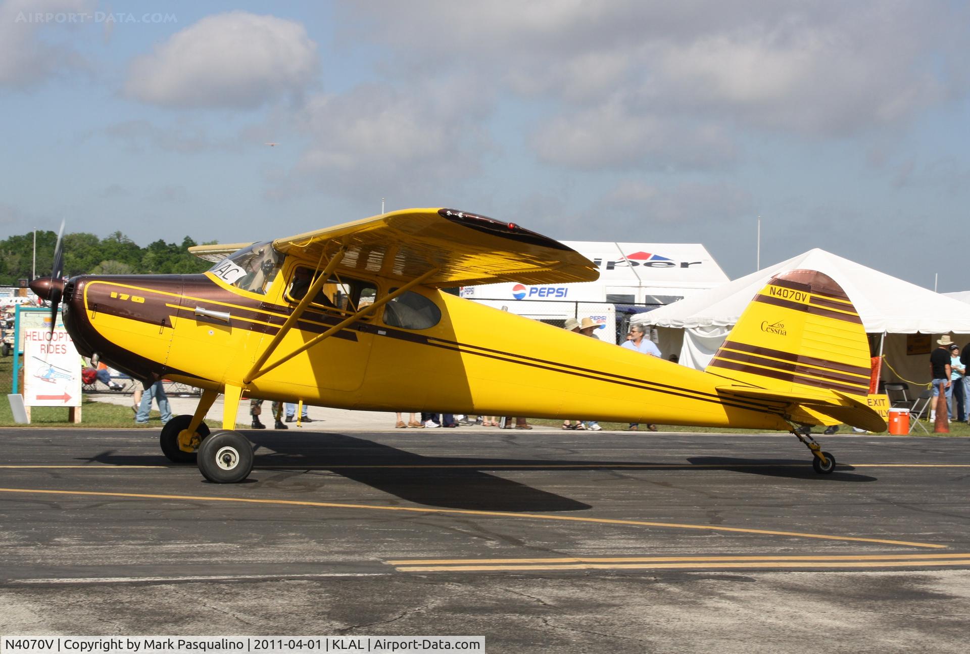 N4070V, 1948 Cessna 170 C/N 18402, Cessna 170