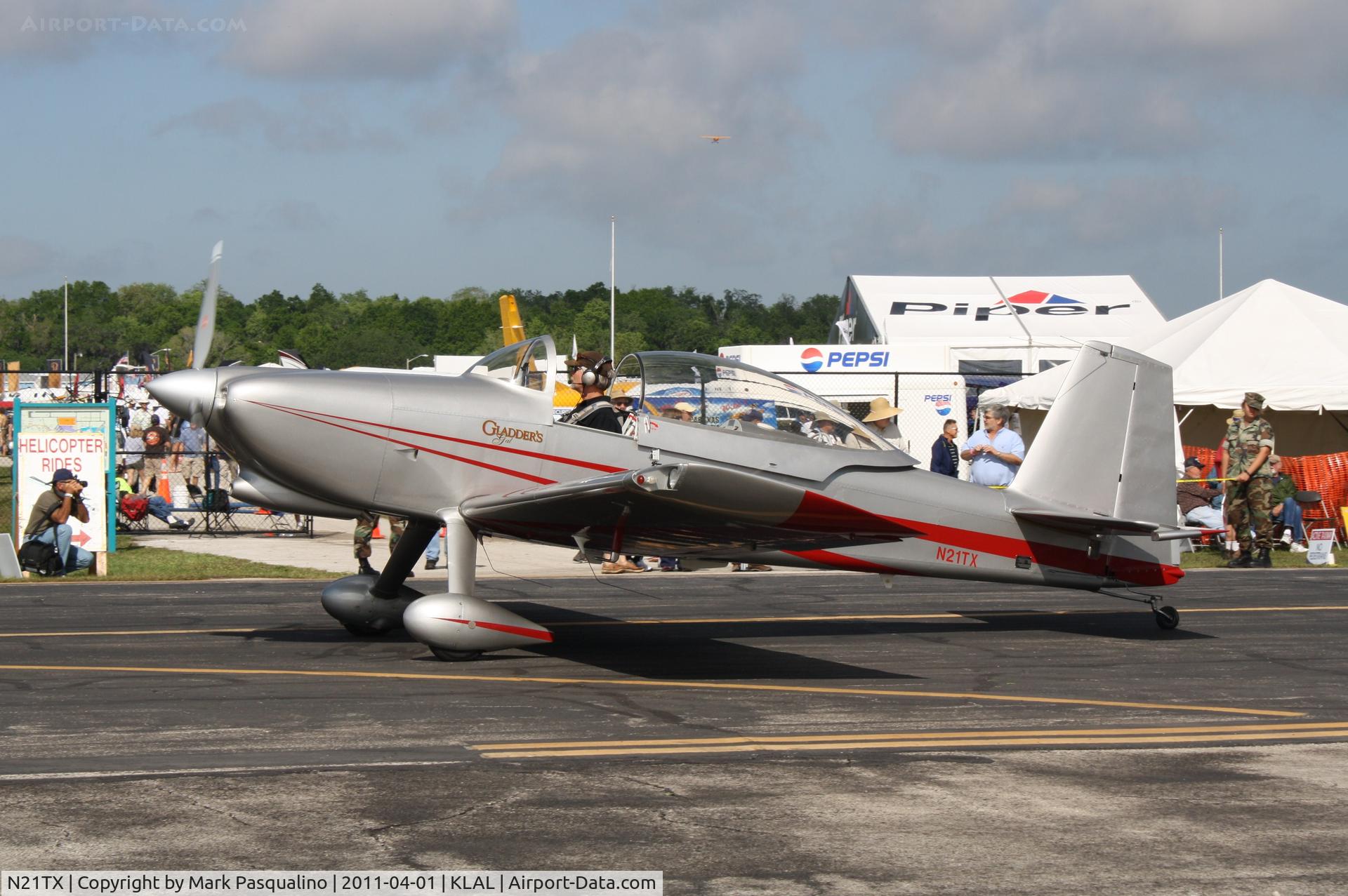 N21TX, 1999 Vans RV-8 C/N 80707, RV-8