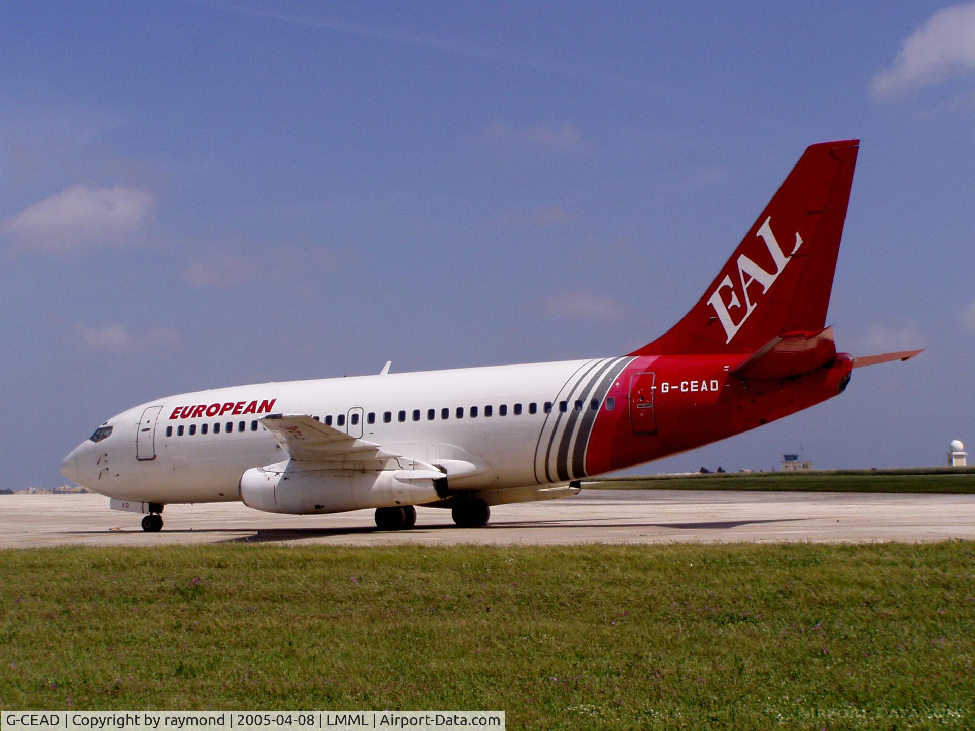 G-CEAD, 1975 Boeing 737-229 C/N 21137, B737-200 G-CEAD European Aviation