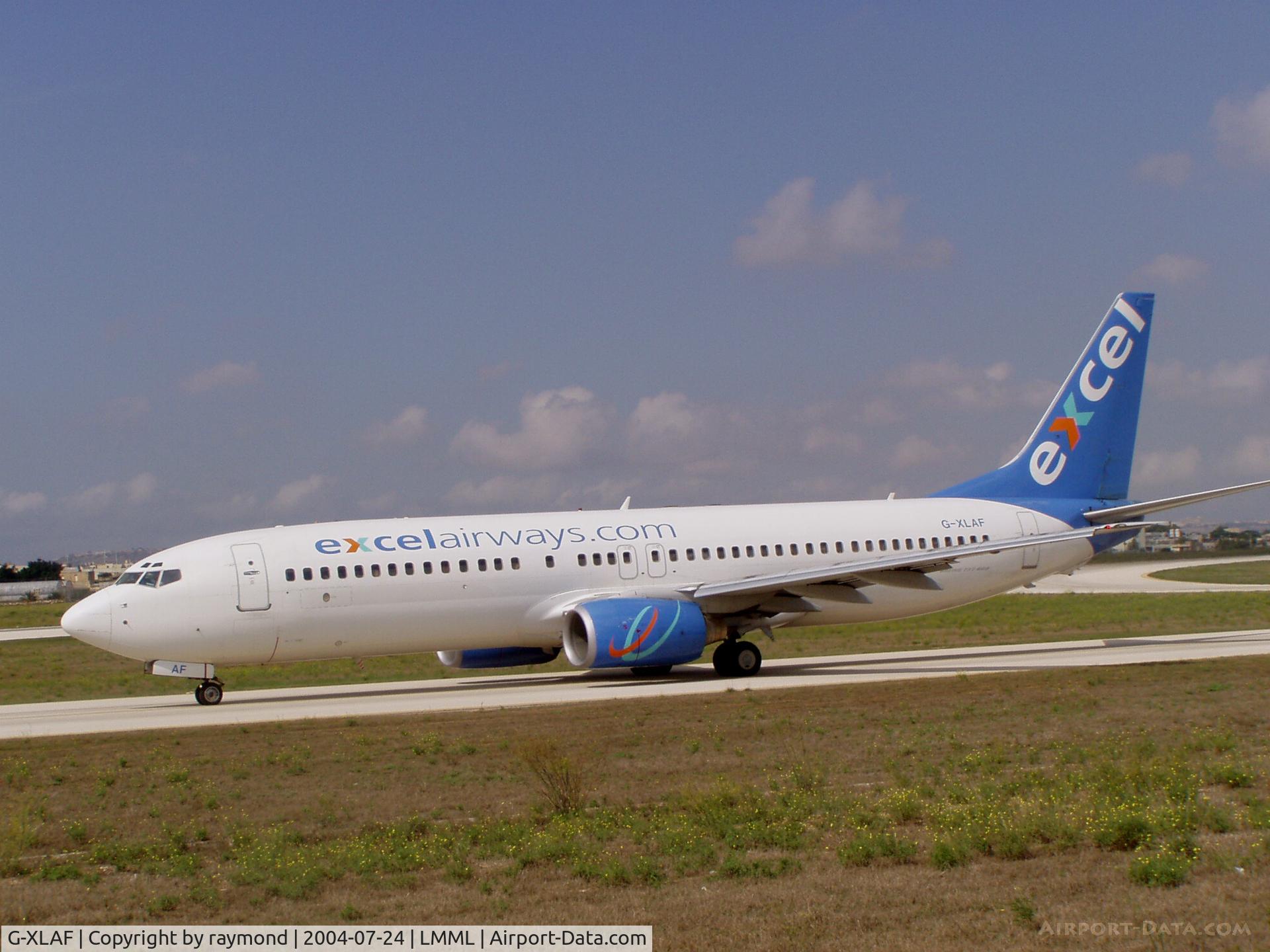 G-XLAF, 2002 Boeing 737-86N C/N 29883, B737-800 G-XLAF Excel Airways