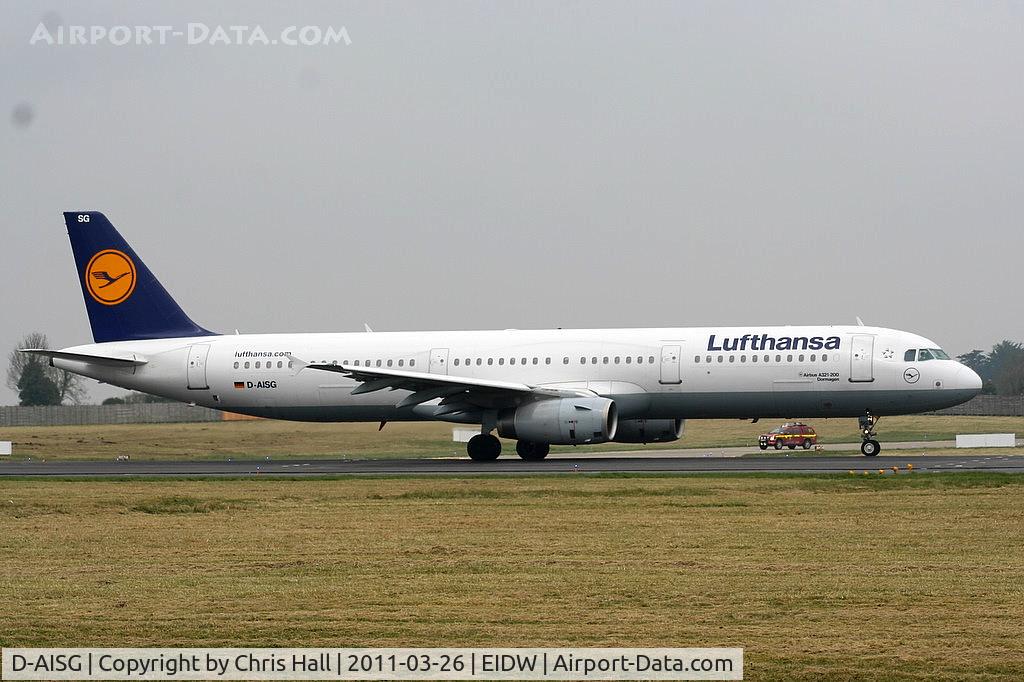 D-AISG, 2000 Airbus A321-231 C/N 1273, Lufthansa