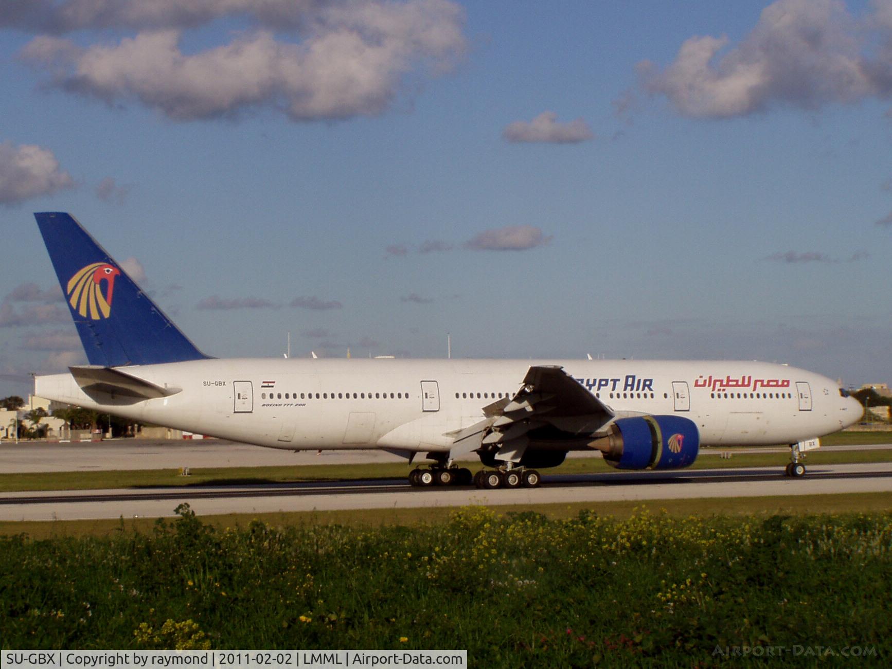 SU-GBX, 2001 Boeing 777-266/ER C/N 32629, B777 SU-GBX Eygptair