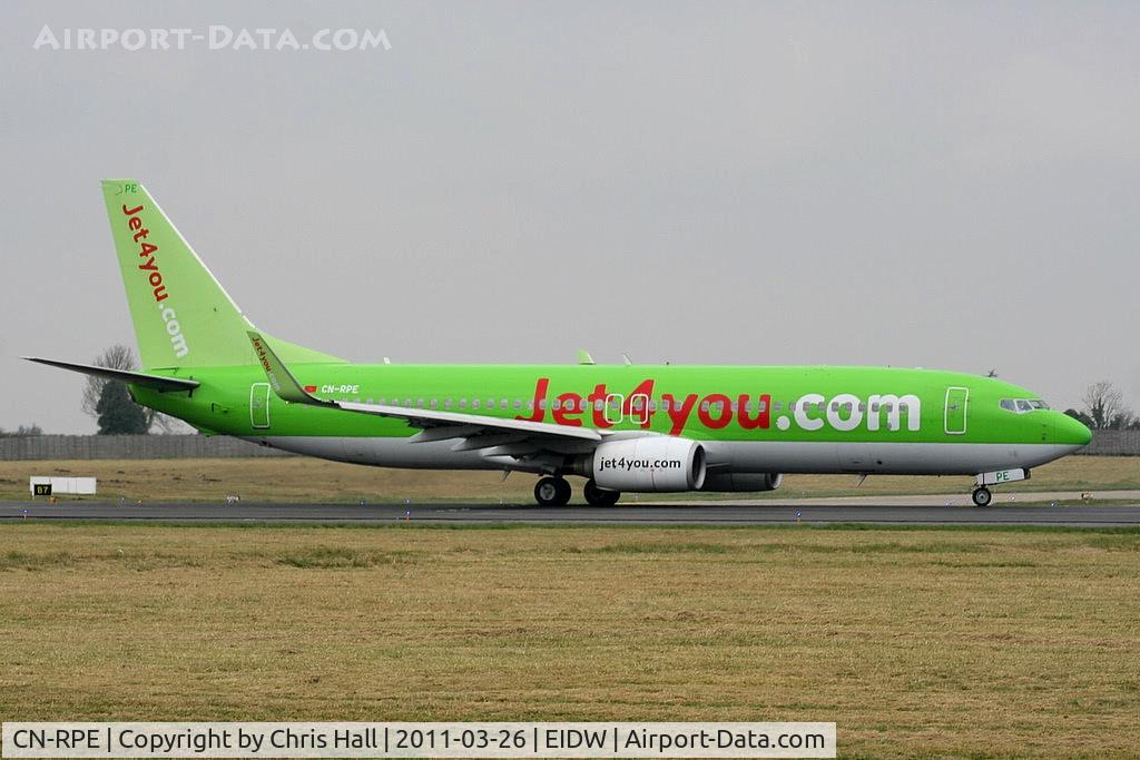 CN-RPE, 1999 Boeing 737-8K5 C/N 27990, Jet4you