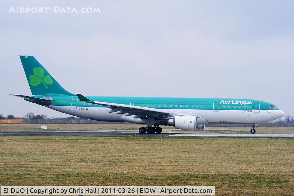 EI-DUO, 2007 Airbus A330-202 C/N 841, Aer Lingus