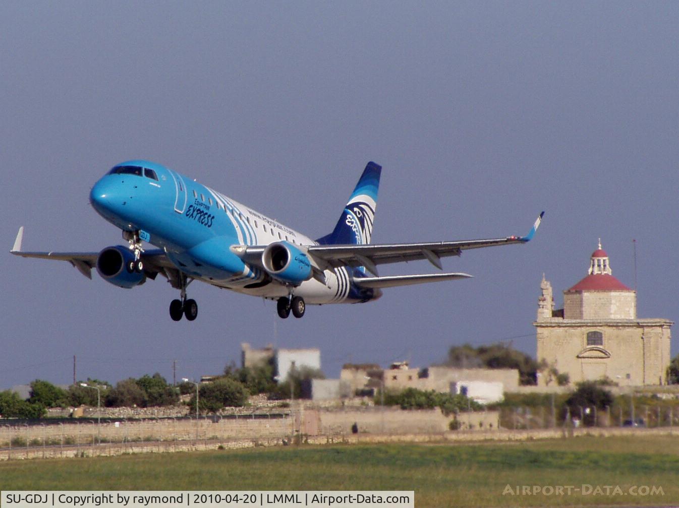 SU-GDJ, 2009 Embraer 170LR (ERJ-170-100LR) C/N 17000282, ERJ170 SU-GDJ Eygptair
