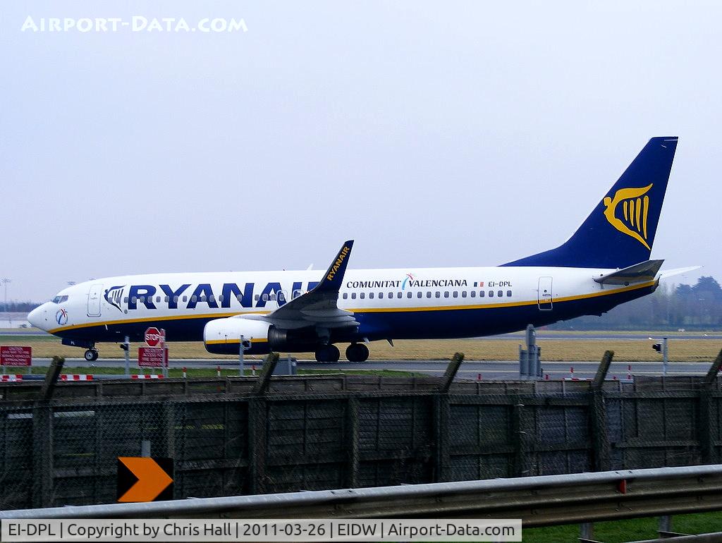 EI-DPL, 2007 Boeing 737-8AS C/N 33611, Ryanair