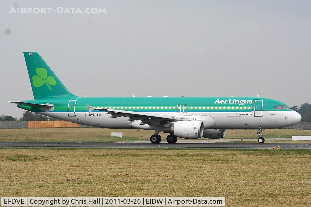 EI-DVE, 2007 Airbus A320-214 C/N 3219, Aer Lingus