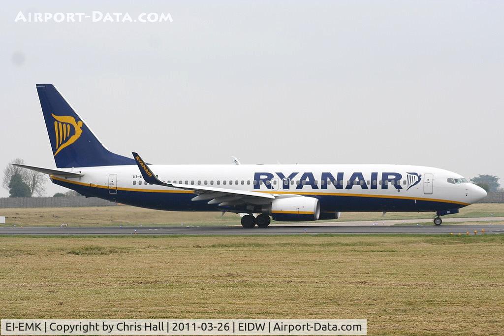 EI-EMK, 2010 Boeing 737-8AS C/N 38512, Ryanair