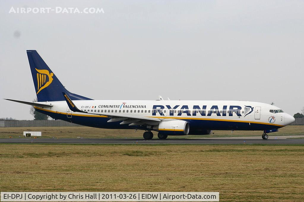 EI-DPJ, 2007 Boeing 737-8AS C/N 33609, Ryanair