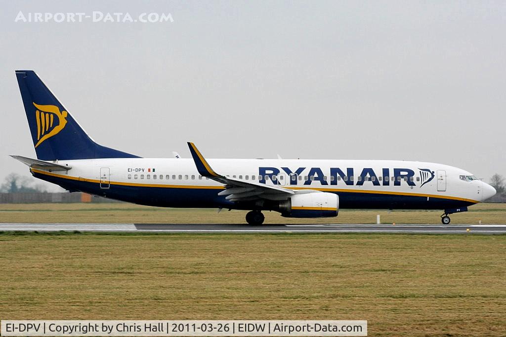 EI-DPV, 2007 Boeing 737-8AS C/N 35551, Ryanair