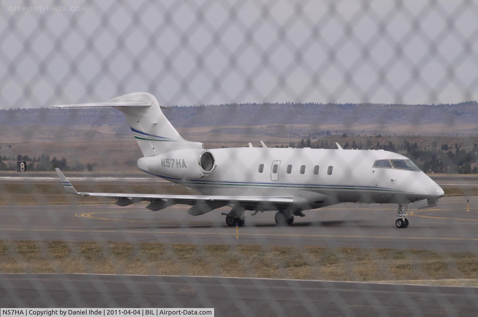 N57HA, 2006 Bombardier Challenger 300 (BD-100-1A10) C/N 20115, Bombardier BD-100 @ BIL