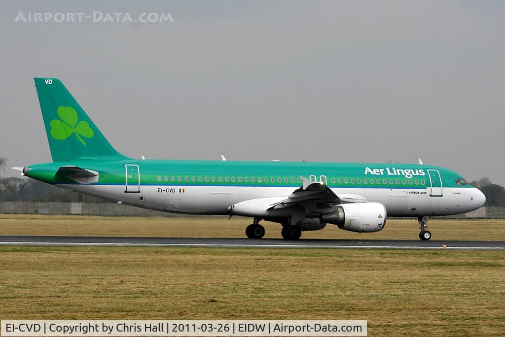 EI-CVD, 2001 Airbus A320-214 C/N 1467, Aer Lingus