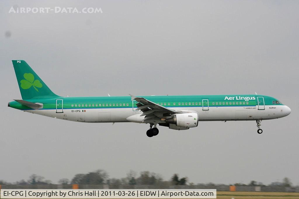EI-CPG, 1999 Airbus A321-211 C/N 1023, Aer Lingus