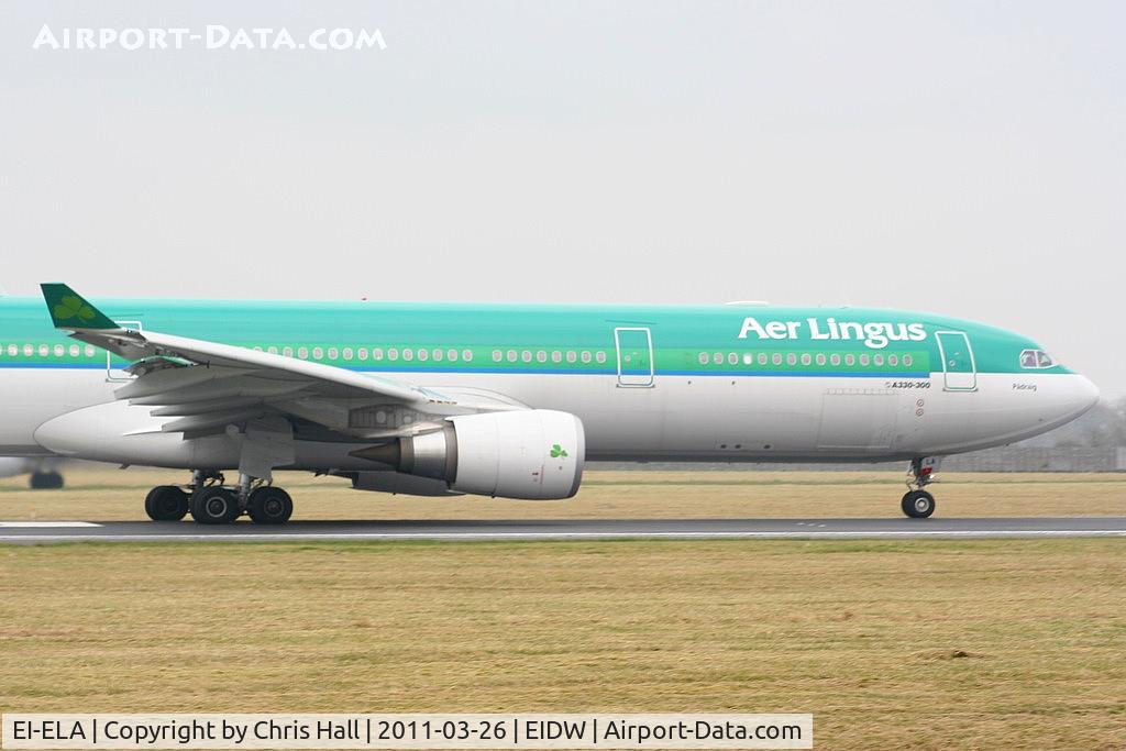 EI-ELA, 2010 Airbus A330-302X C/N 1106, Aer Lingus