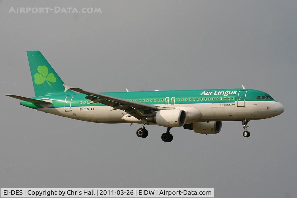 EI-DES, 2005 Airbus A320-214 C/N 2635, Aer Lingus