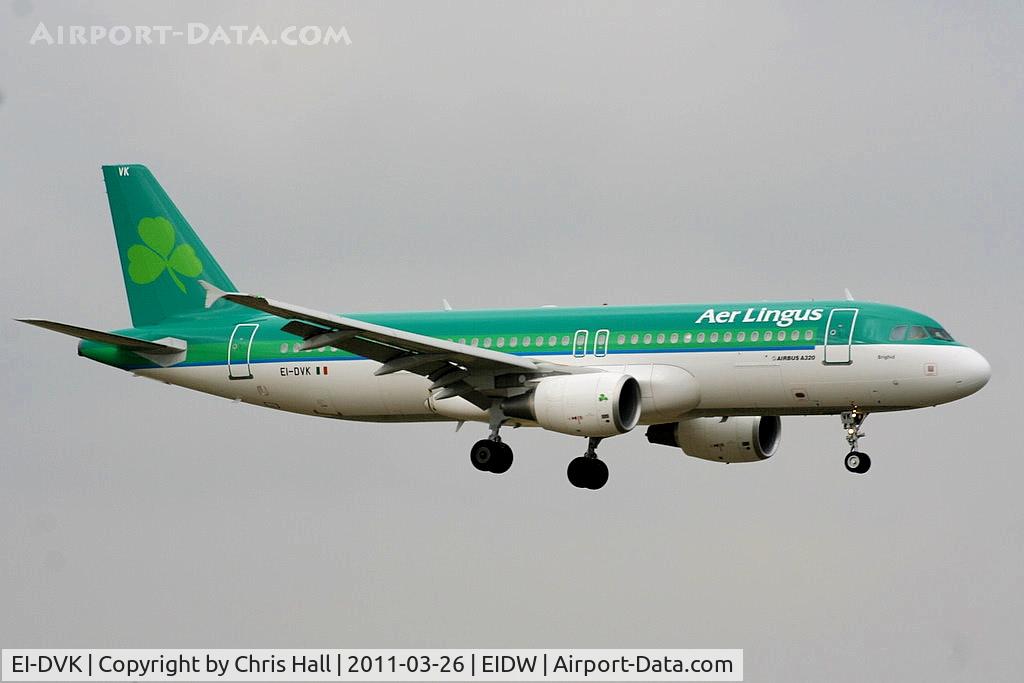 EI-DVK, 2011 Airbus A320-214 C/N 4572, Aer Lingus