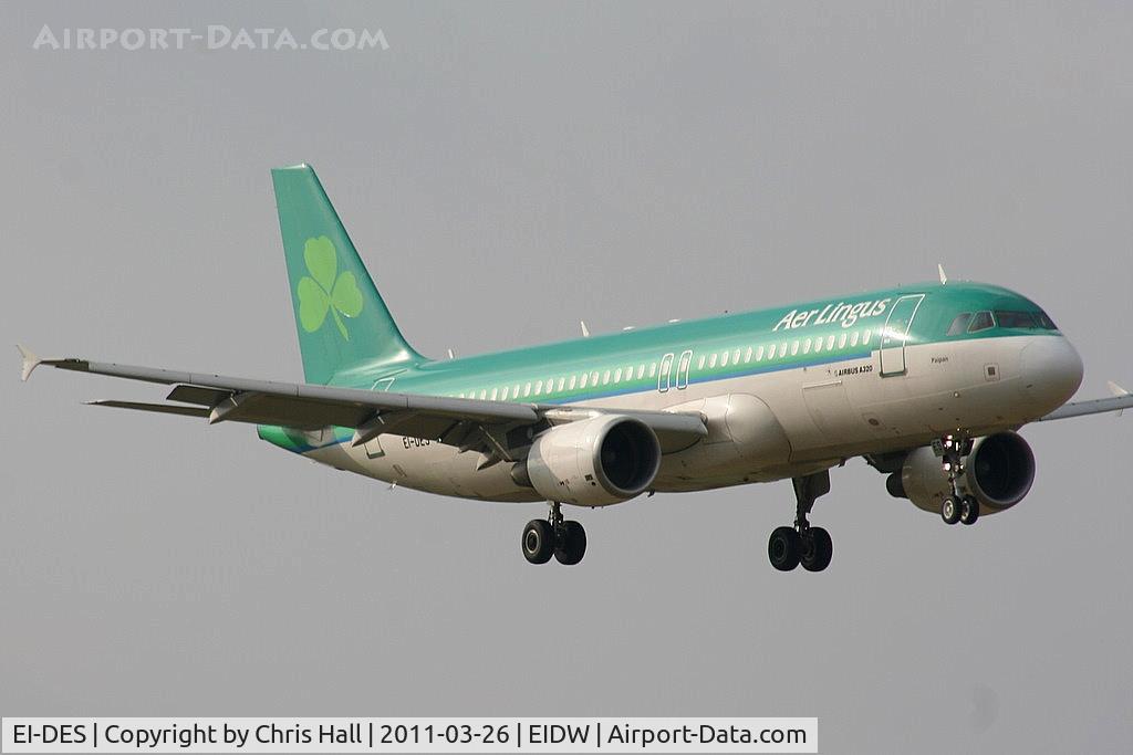 EI-DES, 2005 Airbus A320-214 C/N 2635, Aer Lingus