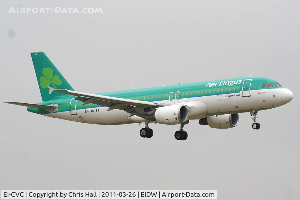 EI-CVC, 2001 Airbus A320-214 C/N 1443, Aer Lingus