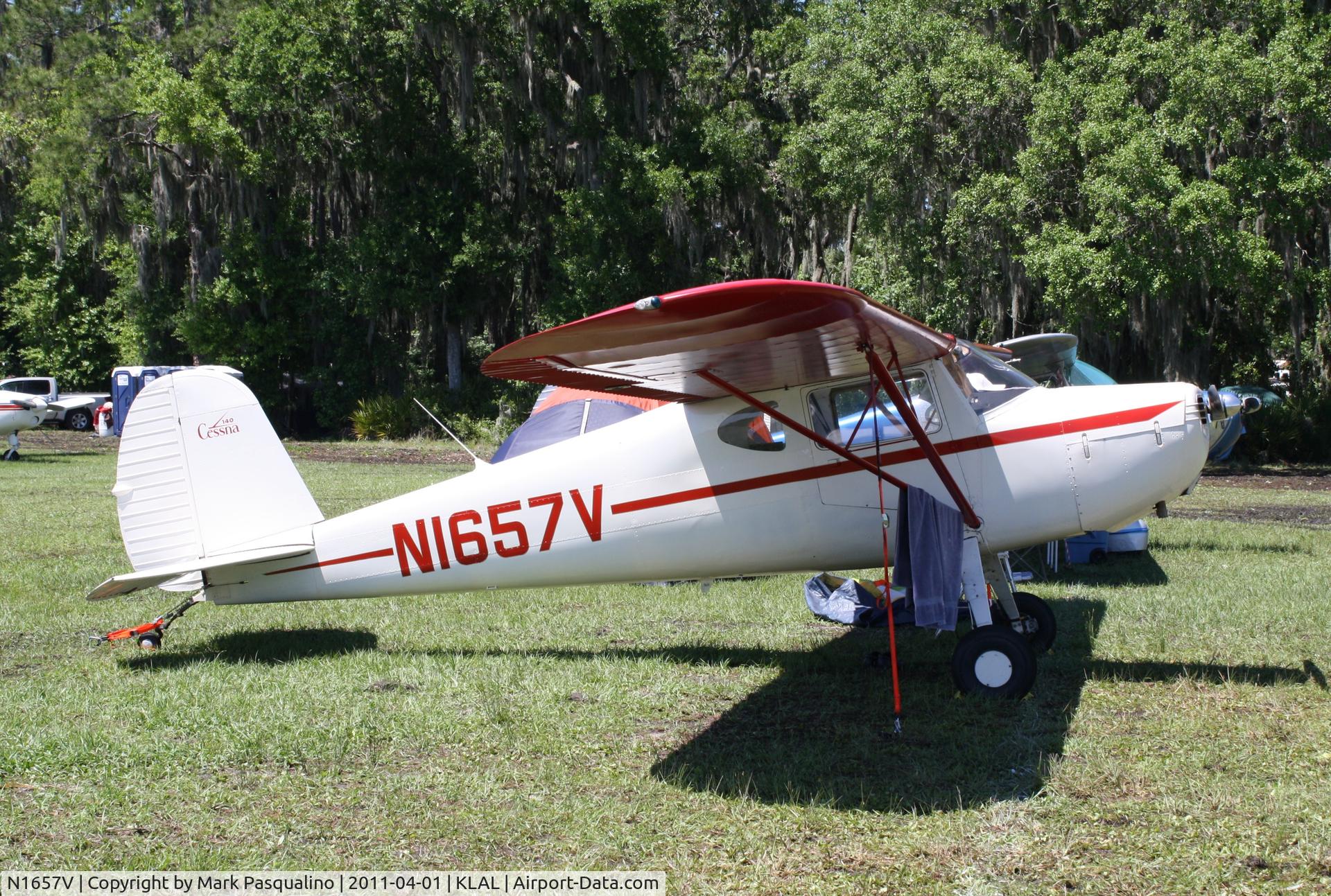 N1657V, 1947 Cessna 140 C/N 13829, Cessna 140