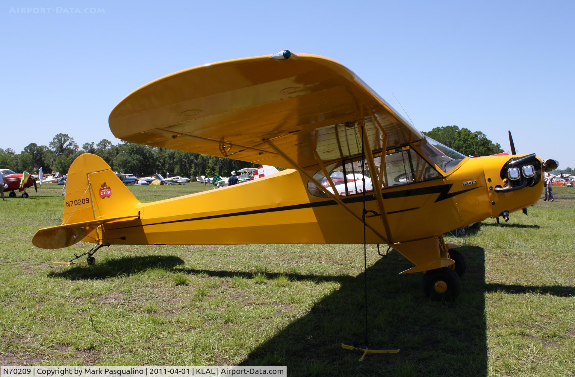 N70209, 1946 Piper J3C-65 Cub C/N 17185, Piper J3C-65