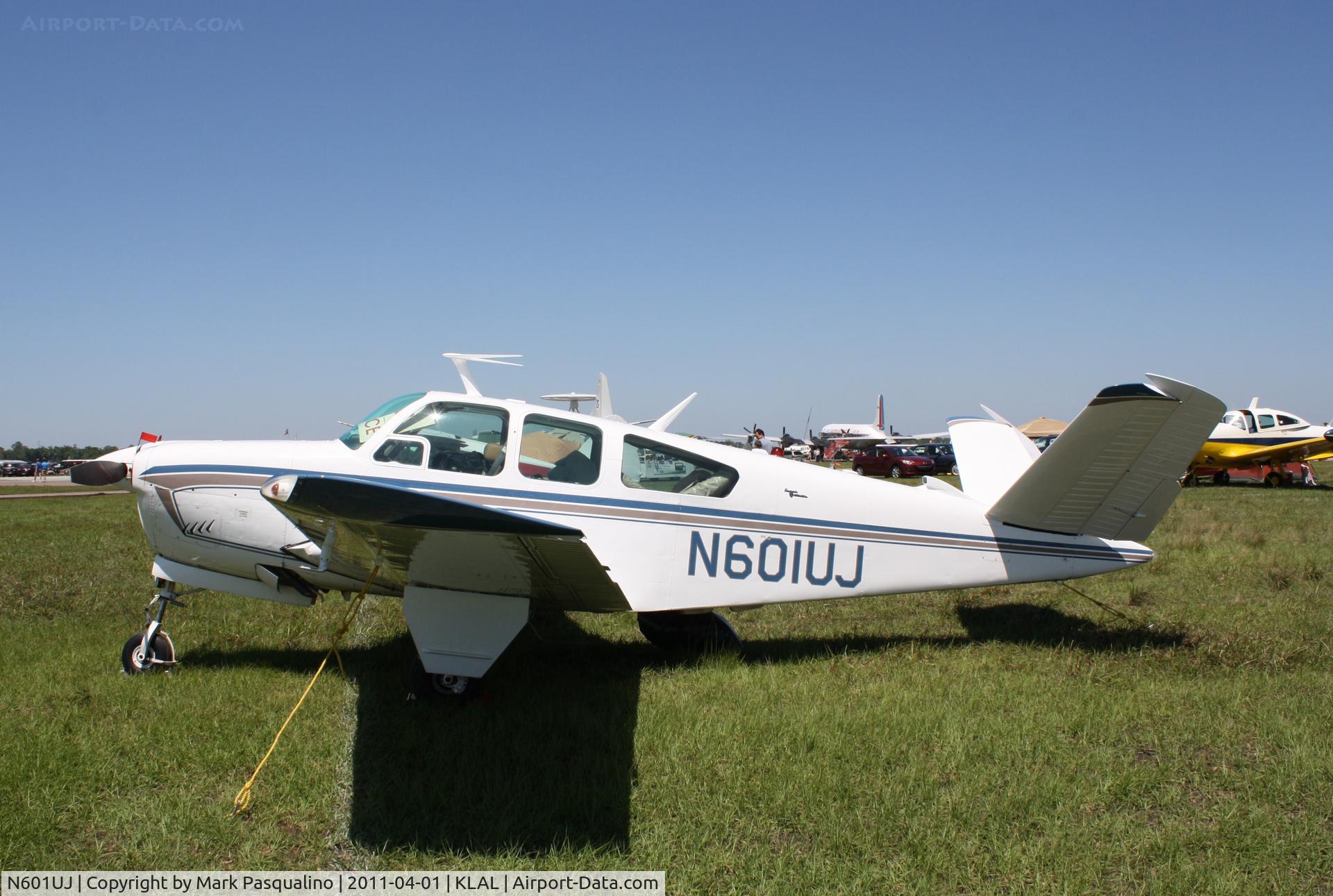 N601UJ, 1966 Beech V35 Bonanza C/N D-8117, Beech V35
