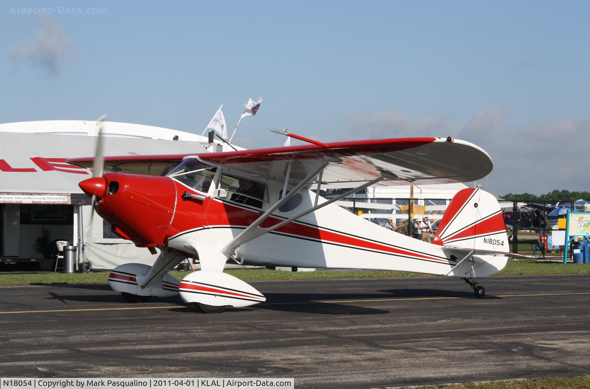 N18054, 1937 Monocoupe 90A C/N A-763, Monocoupe 90A