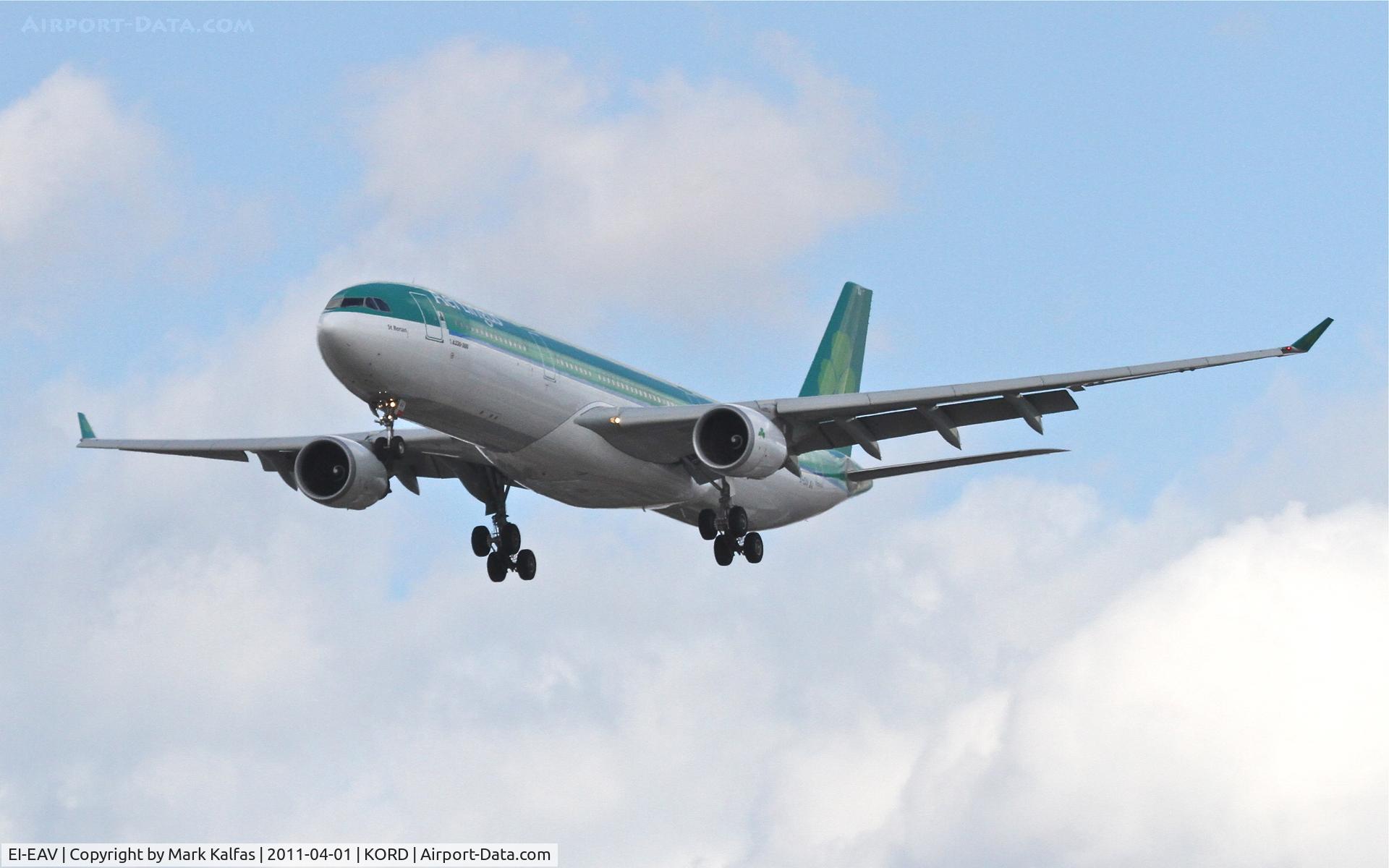 EI-EAV, 2009 Airbus A330-302 C/N 985, AerLingus Airbus A330-302 